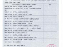 国家强制认证证书